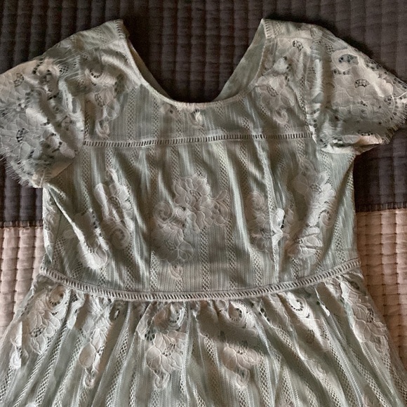 Maurices Sage Lace dress - Picture 5 of 8